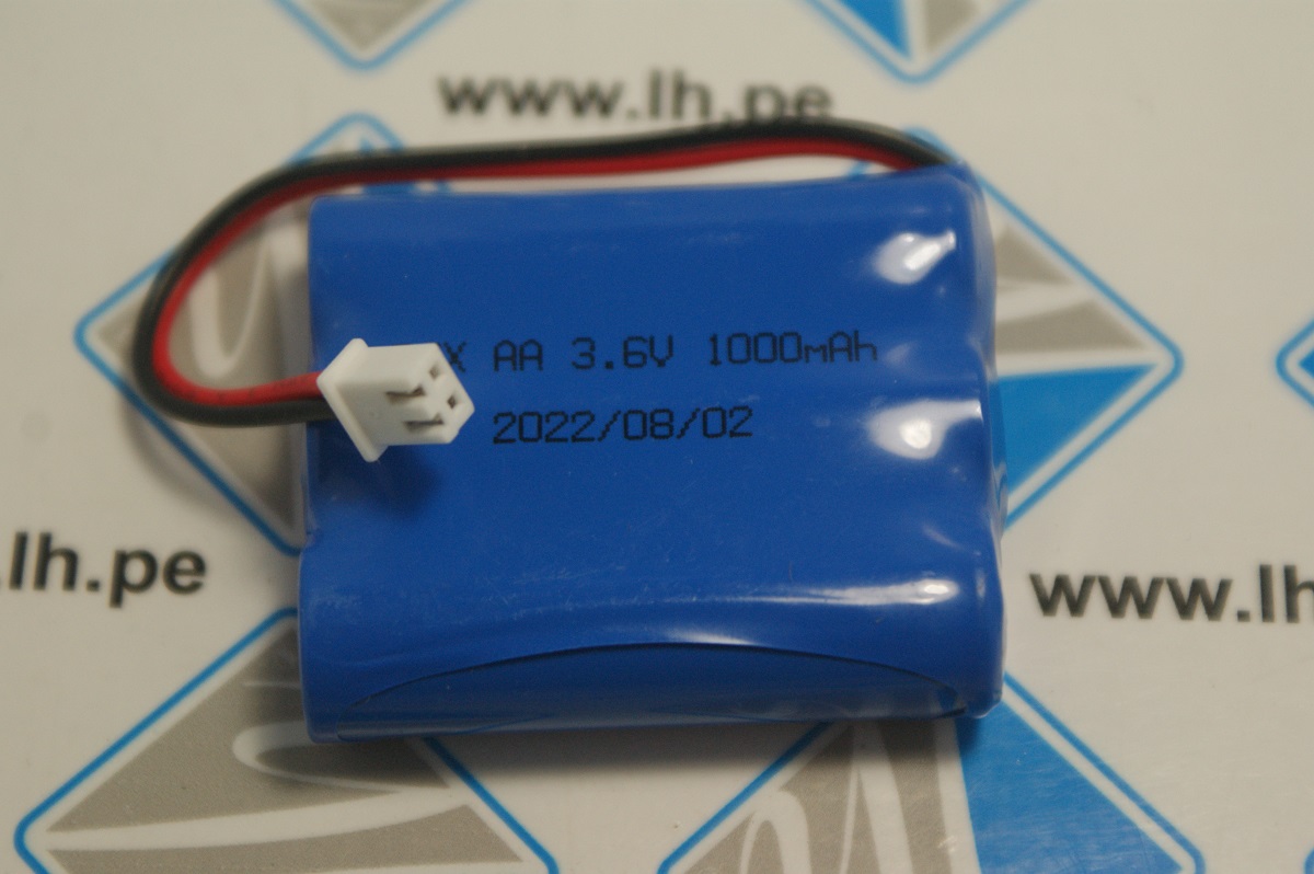 KRH15/51 PJX AA              Batería de níquel-cadmio 3.6V, 1000mAh, de repuesto para luz de/salida de emergencia